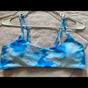 Tie dye bikini top